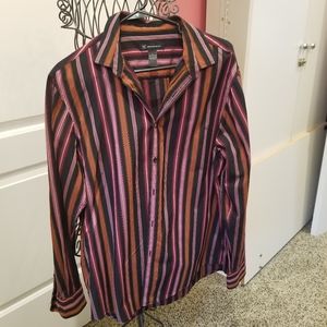 Vibrant button down shirt